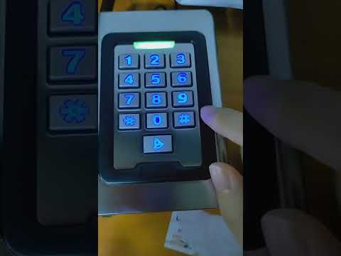 how to add the pincode on keypad?
