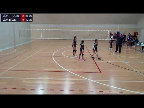 29.10.2021., PH MALA ODBOJKA, OSMINA FINALA, ŽOK TROGIR - ŽOK BILJE