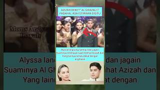 Download lagu ZIZE DEKET AL⁉️ ALYSSA LANGSUNG NYEMPIL #alyssadaguise #alghazali #azizaharhan mp3