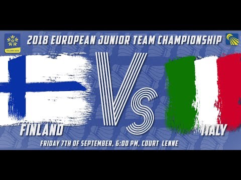 Finland (Lauri / Lindahl) vs Italy (Baroni / Toti) - D1M5 - European Jnr. Team C’ships 2018