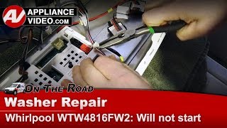 Whirlpool, Kenmore & KitchenAid Washer Will Not Start - Diagnostic & Repair