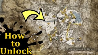 How to Unlock Mountaintops of the Giants West Haligtree Secret Medallion Right and Left Elden Ring