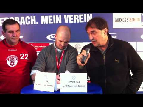 Trainer Talk EHF Cup VfL Gummersbach vs  KH BESA Famiglia