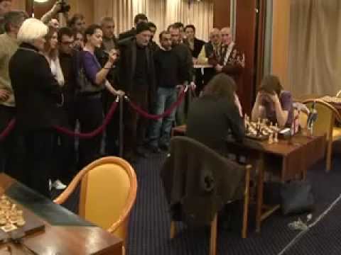 Dzagnidze Nana (GEO 2535)-Cramling Pia(SWE 2491) in tie break Tbilisi 2012