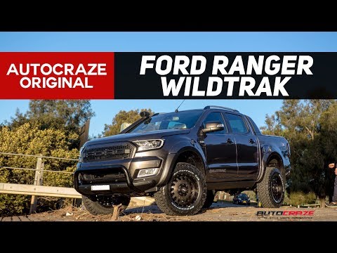 💀 TERMINATOR T-1000 💀 Ford Ranger Build: GRID GD03 Rims, Tyres, E-board Side Steps | AutoCraze 2017