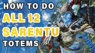 How to Find and Solve ALL 12 Sarentu Totem Locations ► Avatar: Frontiers of Pandora