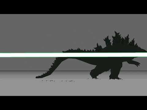 Galvenic shin Godzilla vs Godzilla 2021 Test Fight 