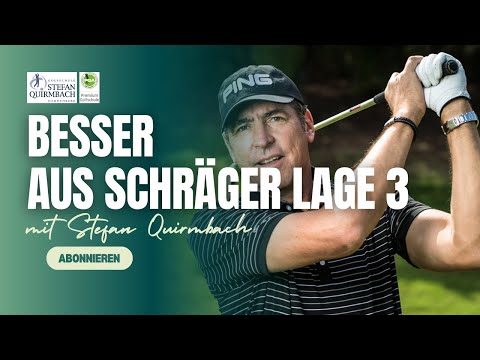 So gelingt dir das Golfen Bergauf aus der Schräglage!