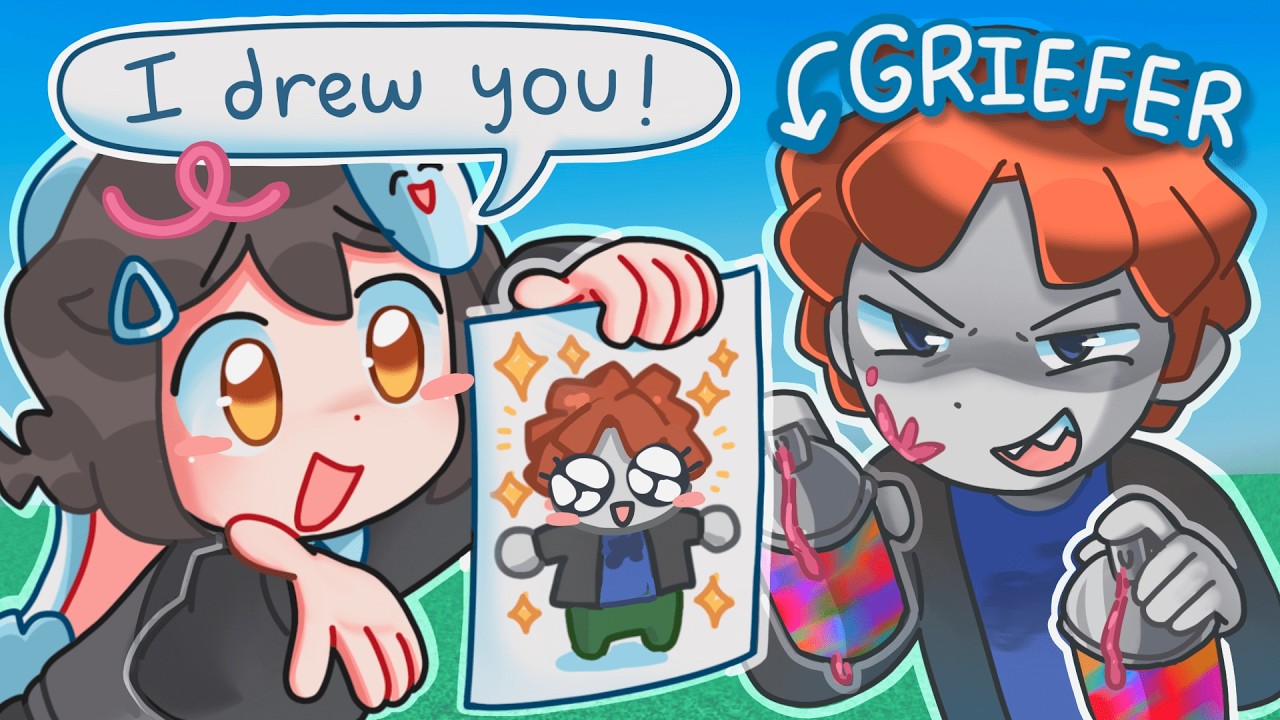 Befriending Roblox Art Griefers by Drawing Them