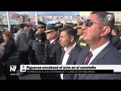 ACTO POR EL 2 DE ABRIL: NEUQUÉN, PASO AGUIRRE Y EL CHAÑAR