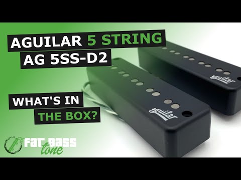 Aguilar AG 5SS-D2 Super Single 5 String Bass Pickup Set: What’s In The Box (A Close-Up Look)