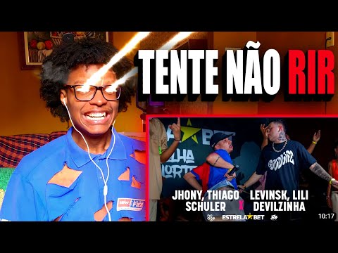 (VIBE SURREAL!) JHONY, THIAGO E SCHULER x DEVILZINHA, LEVINSK E LILI | React [1 FASE | #BDN100]