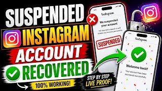 How To Recover Suspended Instagram Account (2026) | Fix Disabled Insta