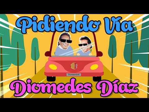 Pidiendo Vía, Diomedes Díaz - Letra Oficial