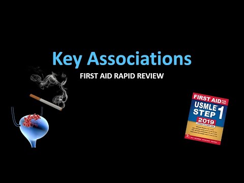 Rapid Review - Key Associations PART 1 HIGH YIELD First Aid USMLE Step 1 AutoFlashcards (AUDIO)