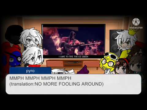 undertale reacts to pyro vs mei rap battle