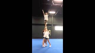 Cheerleading Transition Stunt: Retake Cheerleading Transition Stunt: Retake