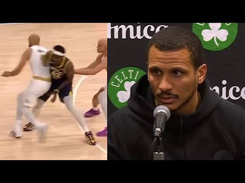 Joe Mazzulla answers every question with "illegal screen" after loss vs Pacers 😂