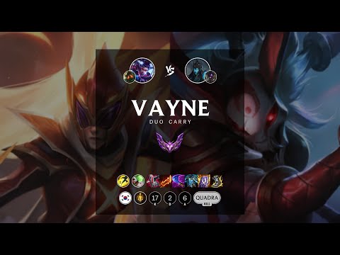 Vayne ADC vs Kalista - KR Master Patch 12.9
