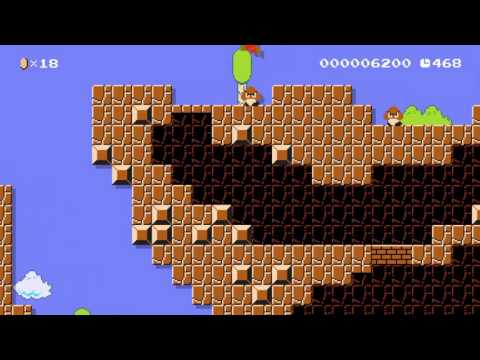 E1-1 Goomba Mountain by Bardo - SUPER MARIO MAKER - No Commentary