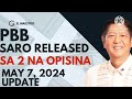 PBB 2022 SARO RELEASED MAY 7, 2024