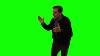 Michael Scott "my my my my turn, my my my my turn" The Office green screen