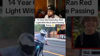 14 Year Old Owen Ran Red Light With His E-bike Passing Away 😢 | #redlight #owen #ebike #trending
