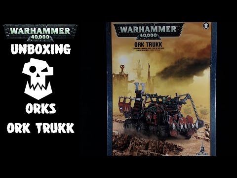 Warhammer 40k: Bausatz Review - Ork Trukk (Deutsch)