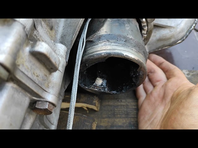 Disassembly and replacement of CV joints (Mitsubishi Pajero 1 and 2, 1982-1999)