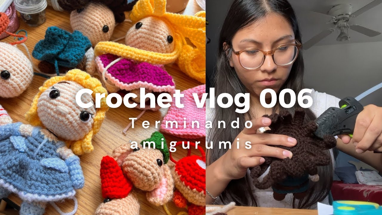 Crochet Vlog 006 | Uniendo piezas 🪡 | Me cancelaron 😭