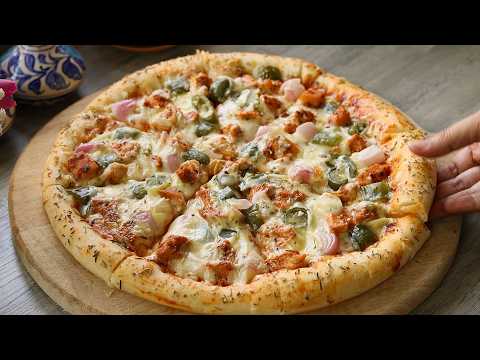 The Most Delicious Homemade Pizza Recipe 😍