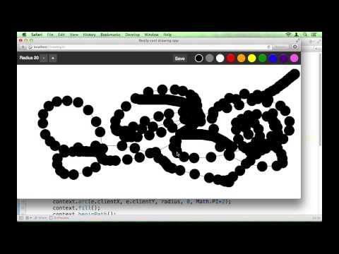 HTML5 Canvas Drawing App Part 6 6
