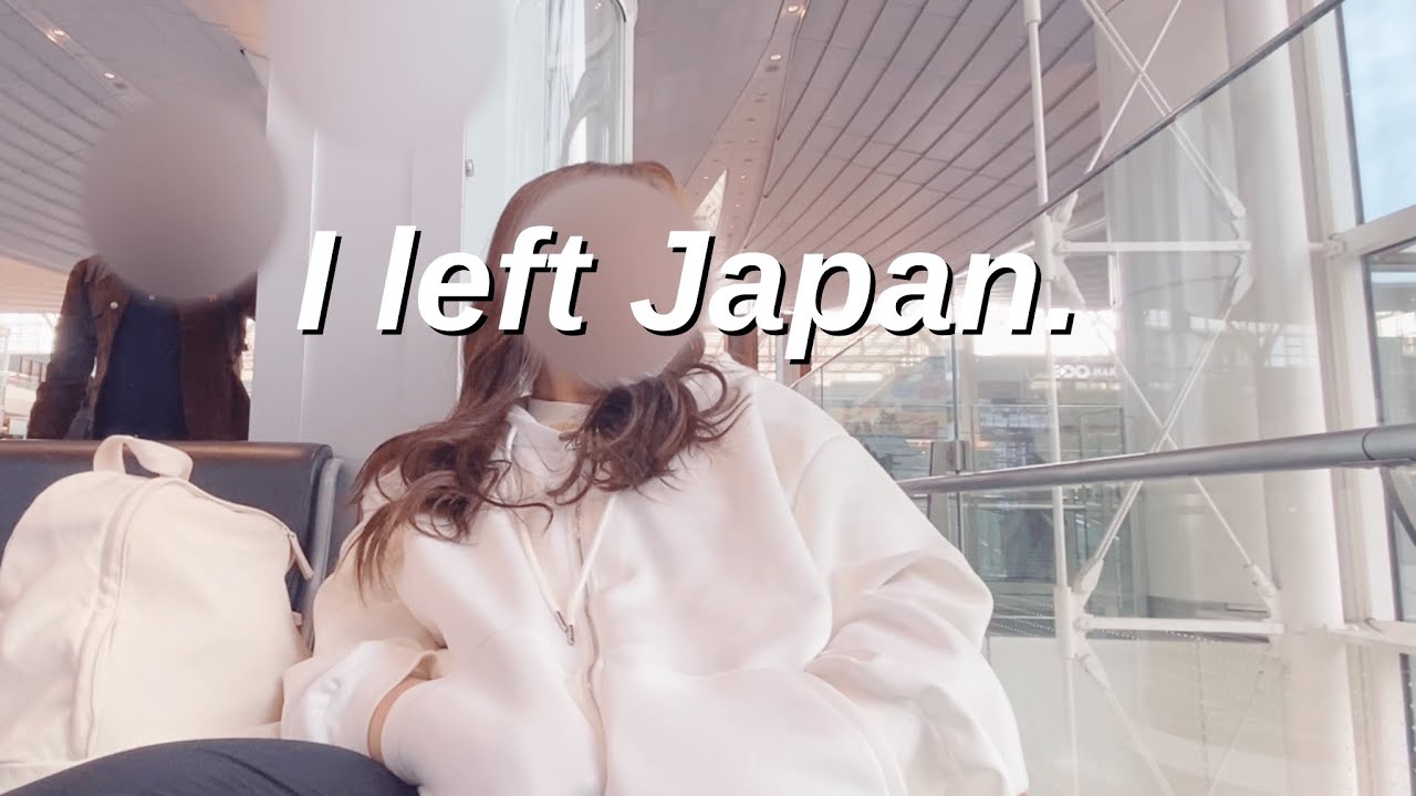 I left Japan.
