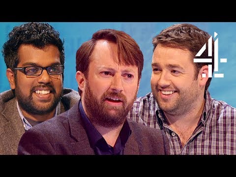 David Mitchell's "First Kiss" & Hilarious RANT on the Moon Landings! | Was It Something I Said