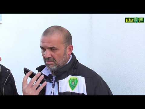 GDSC Alvarenga x Fiães SC   Taça PECOL   Flash Interview  Créditos Fiães TV