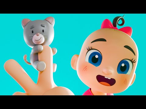 🐱 Kedi Parmak Şarkısı - Eğlenceli Çocuk Şarkıları | Ozi ve Suzi ile Öğren ve Eğlen