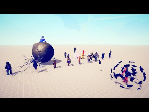 DARK PEASANT VS RPG AND FUTURISTIC UNITS - Totally Accurate Battle Simulator TABS