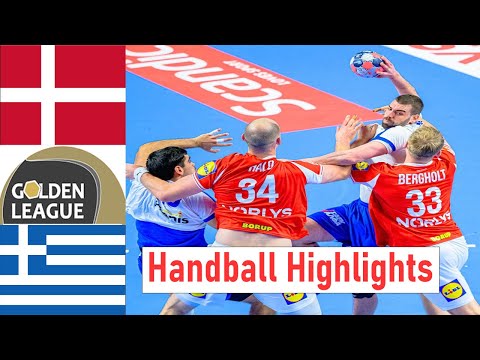 Denmark Vs Greece Handball Highlights | Golden League 2026 🔥