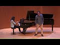 Andrew Dwan. Bottom's Dream, Britten. Master class with Martin Katz.