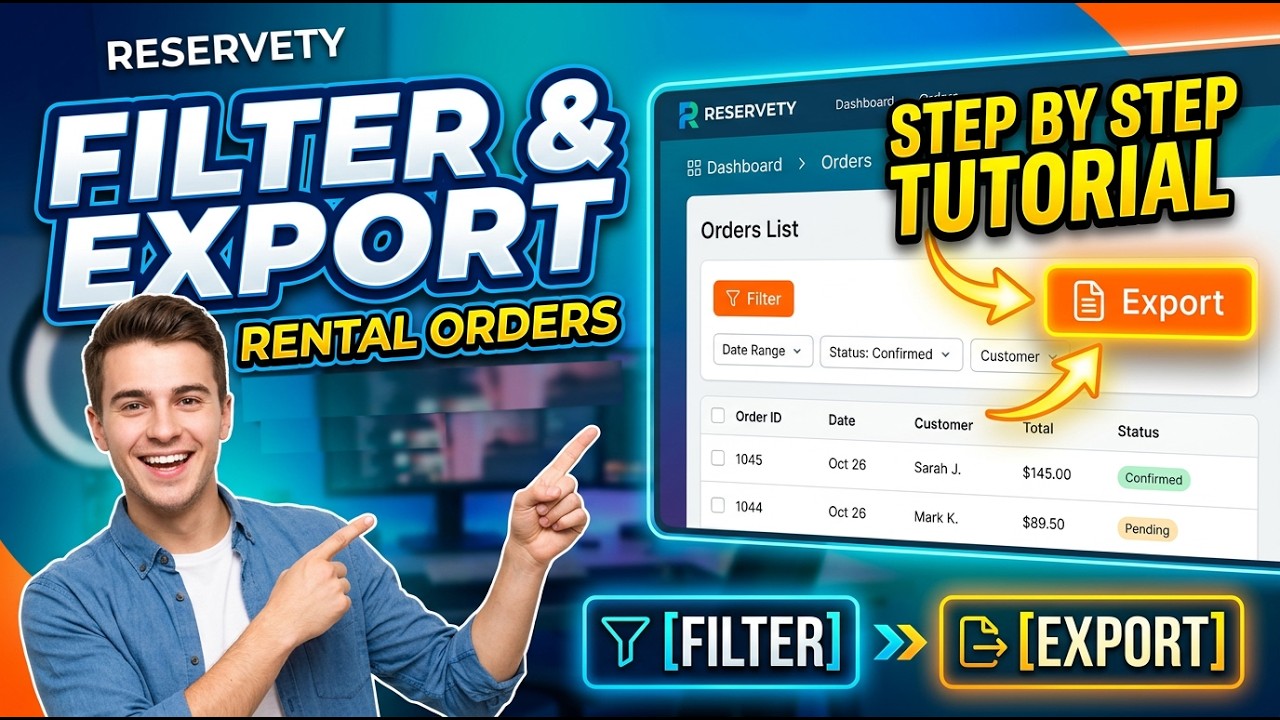 Filter and Export Orders