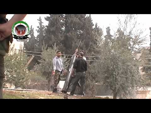 استهداف قوات النظام على جبهة مورك في رف حماة بقذائف الهاون من قبل كتيبة الفتح