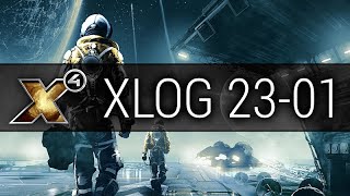 XLOG 📢 X4 in 2023: Update 6.00 explained 🪐 X4: Kingdom End gameplay scenes