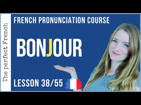 How to pronounce J in French | Spoken French | Lesson 38