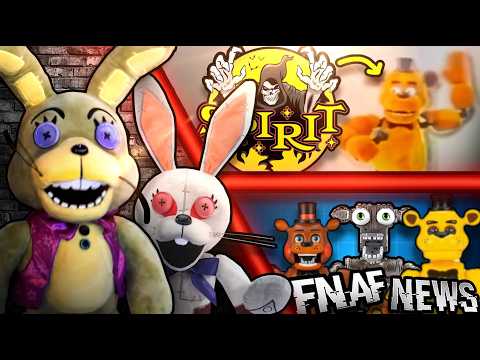 FNaF Spirit Halloween Animatronic, Hex Plushies, Jazwares, and More! || FNaF News