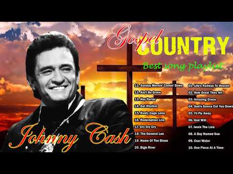 Classic Country Gospel JohnnyCash - JohnnyCash Greatest Hits - JohnnyCash Gospel Songs Full Album