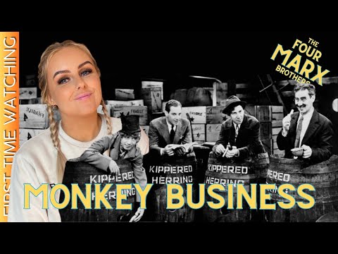 Reacting to MONKEY BUSINESS (1931) | Movie Reaction
