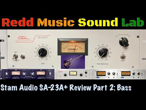 RMS Lab Stam Audio SA-23A (Optical Compressor) In-Depth Review Part 2: Bass Compression