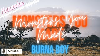 Burna Boy - Monsters You Made (Lyrics)
