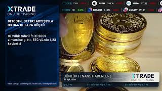📊Günlük Finans Haberleri - Xtrade TR - 2026-09-25 Bitcoin, Getiri Artışıyla 83.3