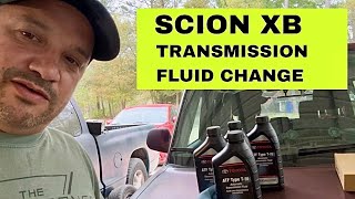 ✅ Just did a transmission fluid change on my Scion xB!